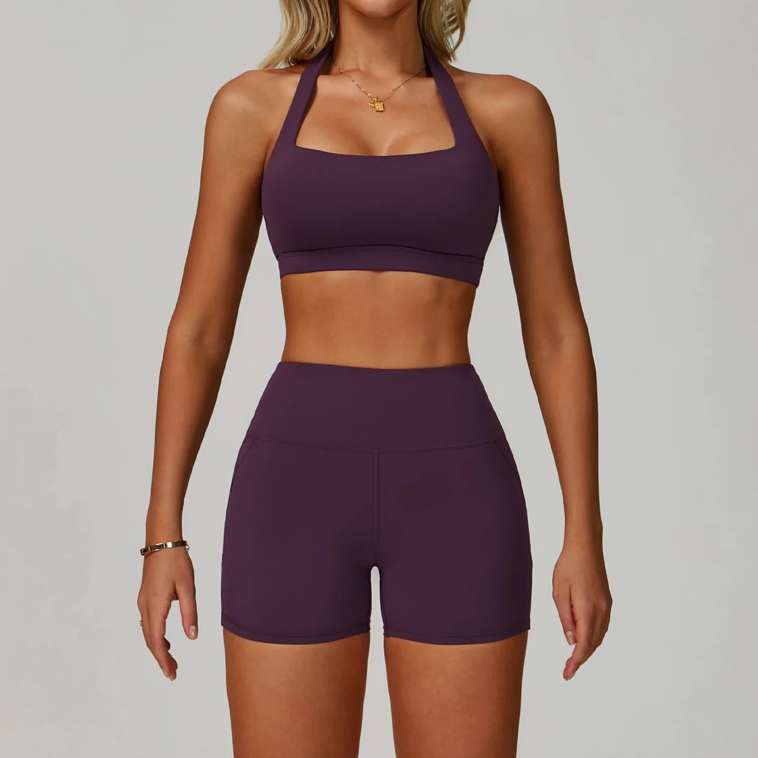 Zylor | Atmungsaktives Yoga Set für Damen 2-teilig 19