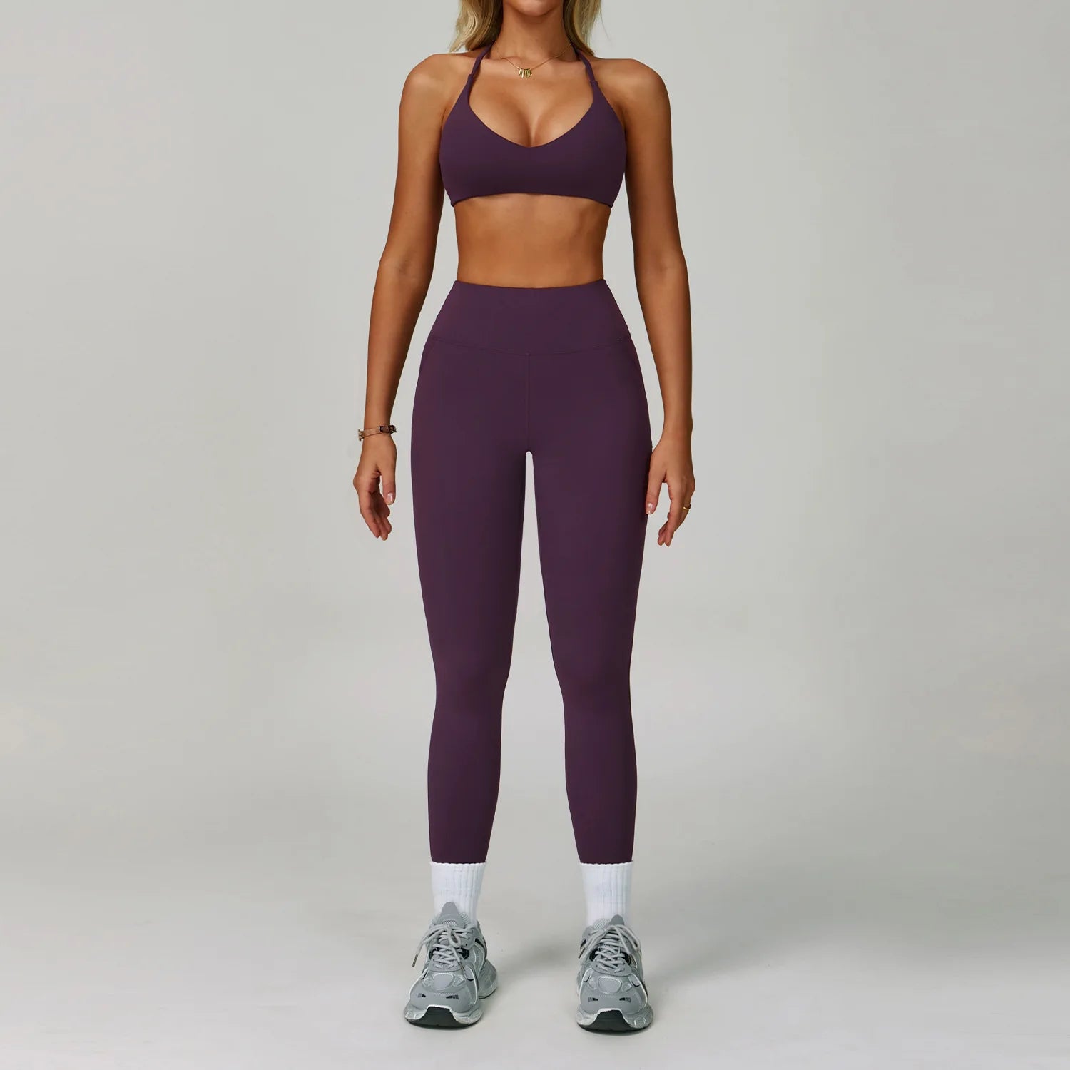 Zylor | Atmungsaktives Yoga Set für Damen 2-teilig 6