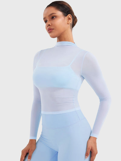 Zylox | Atmungsaktives Langarmtop für Damen Slim Fit 3