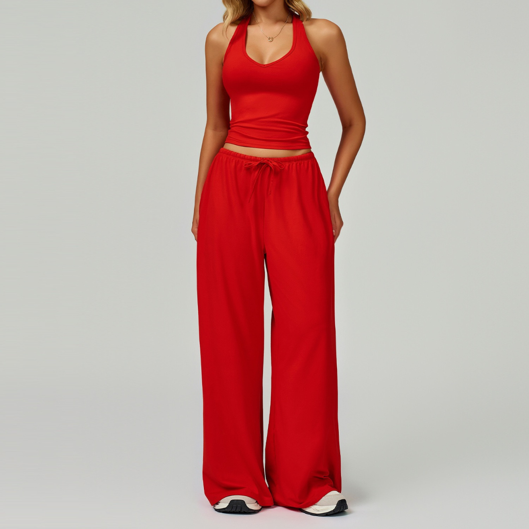 Zyron | Atmungsaktives Sport Outfit für Damen Set 2