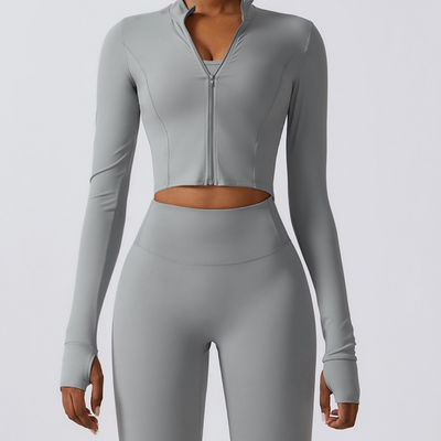 Zyron | Atmungsaktives Sport Set Damen für Frühling 3-teilig 4