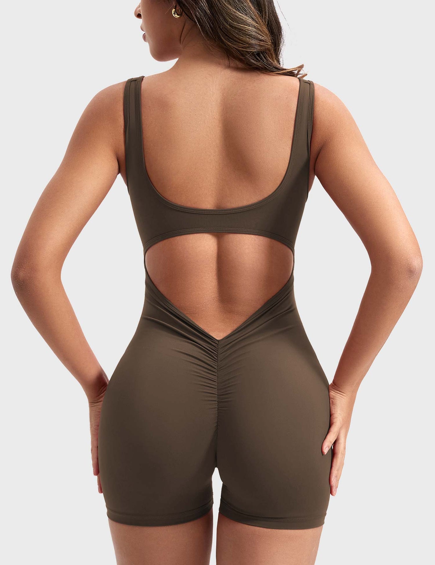Zyvra | Bequemer V-Rücken Romper für Damen Sommer 6