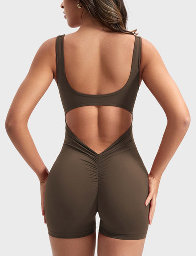 Zyvra | Bequemer V-Rücken Romper für Damen Sommer 6