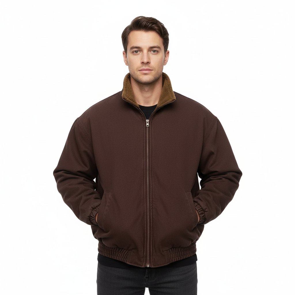 Theo | Elegante Winter Fleecejacke für Männer